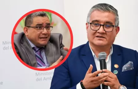 Ministro del Ambiente sobre Santivez