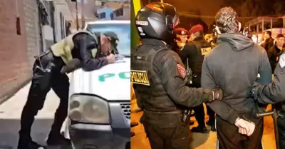 Delincuentes asaltaron a cambistas disfrazados de policas.