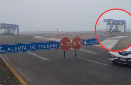 Cierran bajada Santa Rosa por densa neblina.