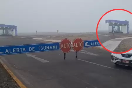 Cierran bajada Santa Rosa por densa neblina.