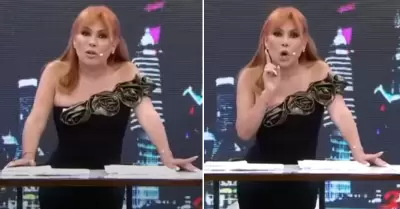 Magaly Medina se pronuncia tras rumores de posible salida de la TV.