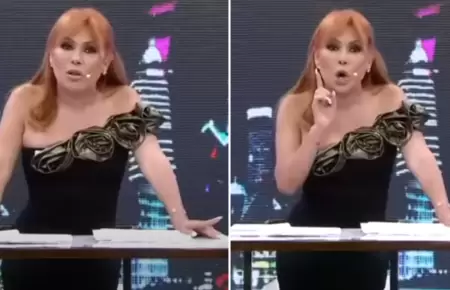 Magaly Medina se pronuncia tras rumores de posible salida de la TV.