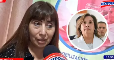 Presidenta de la Asociacin por los Derechos del Nio con Cncer hizo fuerte den