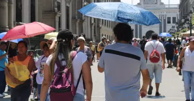 Lima presentar aumento de temperaturas.