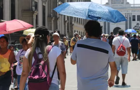 Lima presentar aumento de temperaturas.