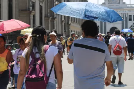 Lima presentar aumento de temperaturas.