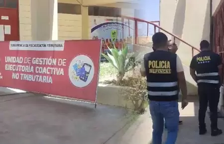 Robo en Municipalidad Provincial de Tacna.