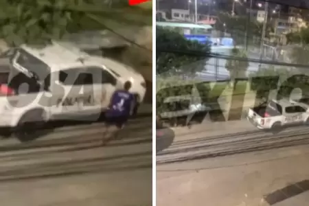 Policas van en patrullero a jugar pelota