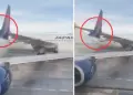 Pudo ser una tragedia! Aviones chocan en aeropuerto: Uno estaba estacionado y el otro provena de Japn