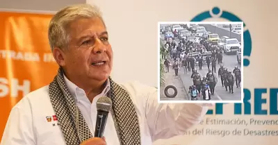 Walter Astudillo critic el paro acatado por cierto sector de transportistas.