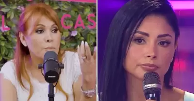 Magaly le da el psame a Pamela Franco tras la muerte de su padre