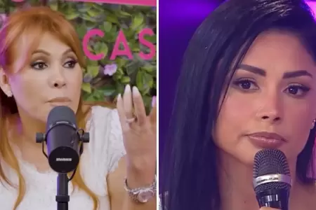 Magaly le da el psame a Pamela Franco tras la muerte de su padre