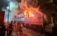 Incendio en tren obliga a evacuar a cientos de pasajeros: Investigan las causas del incidente