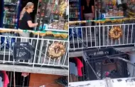 Mujer abre tienda en el balcn de su departamento y genera el debate: "Visionaria!"