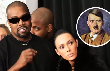 Kanye West, Bianca Censori y Adolf Hitler.