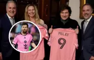 Javier Milei EMOCIONADO por regalo de Lionel Messi: "Con la firma del ms grande" (VIDEO)