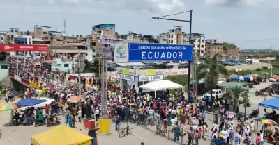 Frontera peruana-ecuatoriana.