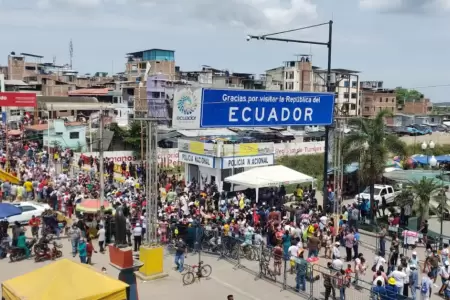 Frontera peruana-ecuatoriana.