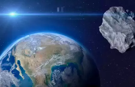 Asteroide cerca a la rbita de la Tierra.