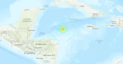 Sismo en mar del caribe activ alerta de Tsunami para Centroamrica.