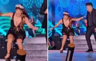 Yrma Guerrero sufre inesperado accidente en pleno concierto de aniversario de Corazn Serrano