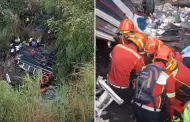 Tragedia en la carretera: Bus cae al fondo de un abismo y deja ms de 40 fallecidos en Guatemala