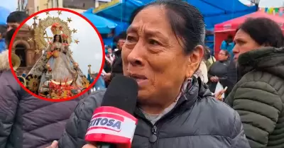 Madre agradecida con la Virgen de La Candelaria tras superar el COVID-19.