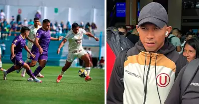 Edison Flores tras empate de la 'U'.