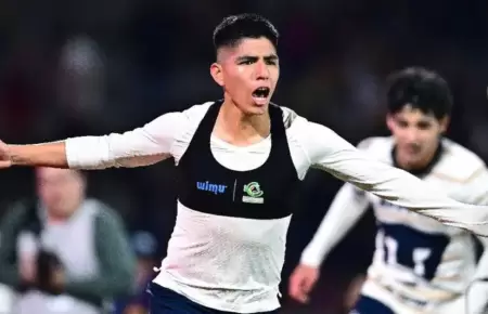 Piero Quispe le dio la victoria al Pumas UNAM al ltimo minuto.