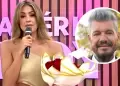 Milett Figueroa fue sorprendida por Marcelo Tinelli con tierno detalle en su estreno como conductora de 'Amrica hoy'