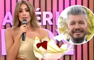 Milett Figueroa fue sorprendida por Marcelo Tinelli con tierno detalle en su estreno como conductora de 'Amrica hoy'