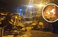 Incendio en VMT: Siniestro en mercado Nueva Esperanza habra sido provocado por extorsionadores