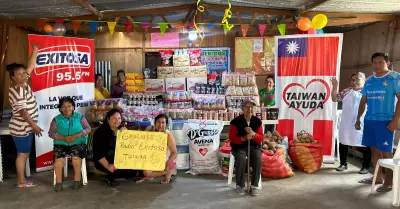 Gobierno de Taiwan y Exitosa entregan alimentos a ollita comn