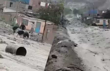 Huaico dej familias afectadas en Moquegua.