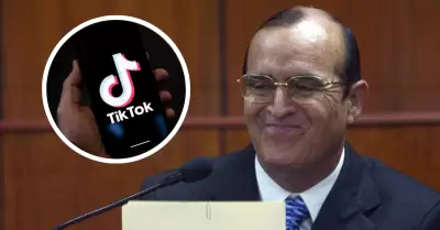 Vladimiro Montesinos cuenta con cuenta de TikTok.