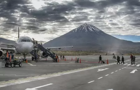 Vuelos cancelados en Arequipa