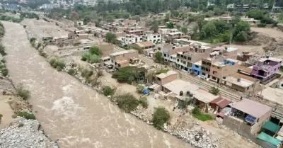 Senamhi alerta sobre posible activacin de quebradas en Chosica.