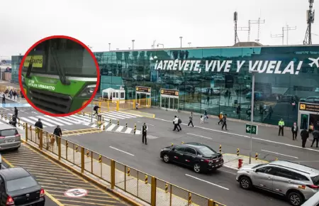 Pasajeros con equipaje no podrn tomar buses hacia el aeropuerto