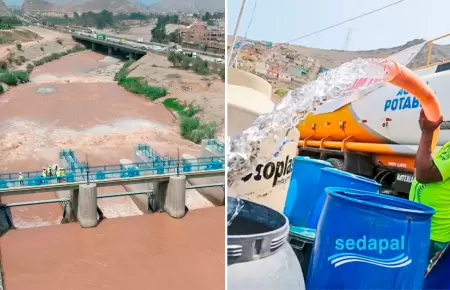 Sedapal garantiza abastecimiento de agua potable.