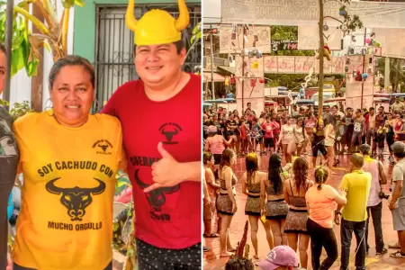 'Asociacin de Cachudos' celebra carnaval en Iquitos.