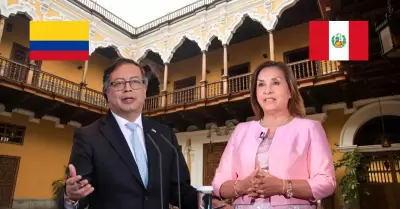 El Per y Colombia retoman relaciones diplomticas.