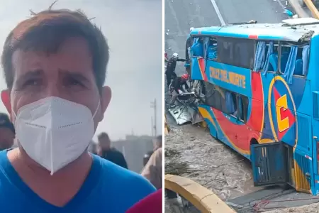 Sobreviviente relata los momentos de terror tras colapso de puente de Chancay.