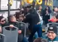 Cansados de la delincuencia! Pasajeros se enfrentan a ladrn y frustran robo en transporte pblico