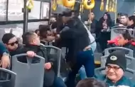 Cansados de la delincuencia! Pasajeros se enfrentan a ladrn y frustran robo en transporte pblico