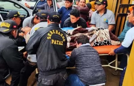 Intensas lluvias en Pataz dejan una dos muertos en La Libertad.