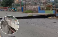 Lluvias en Arequipa: Puente colapsa cerca a terminal terrestre tras intensas precipitaciones