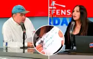 Cecilia Garca responsabiliza EN VIVO a Rafael Lpez Aliaga si sufre atentado contra su vida