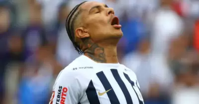 Paolo Guerrero no est disponible para jugar.