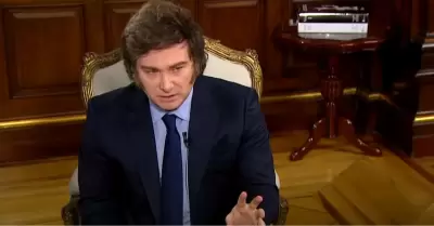 Javier Milei rechaza acusaciones de estafa