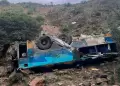 Bus cay a un barranco y dej 31 muertos en Bolivia.